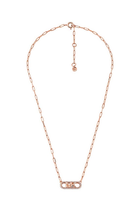 Náhrdelník z pozlaceného stříbra Michael Kors MKC1655CZ791 zlatá AA00