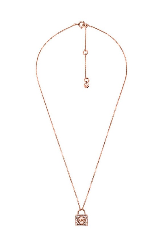 Michael Kors naszyjnik ze srebra pokrytego złotem MKC1629AN791 złoty AA00