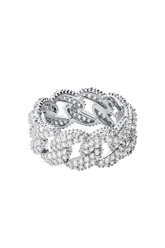 Michael Kors pierścionek srebrny MKC1429AN040 srebrny AA00