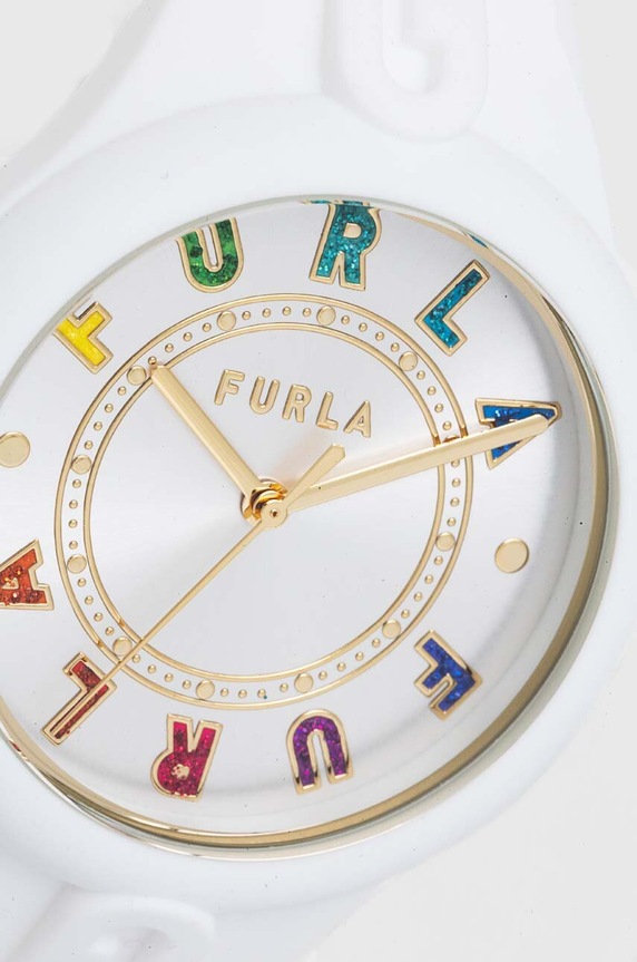 Akcesoria Furla zegarek WW00056005L2 biały