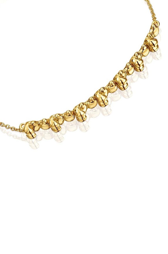 Accessori Tous bracciale in argento placcato in oro Bold Bear 1004212000 oro
