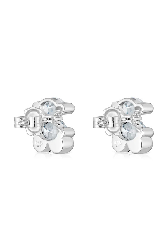 Doplnky Strieborné náušnice Tous Bold Bear Gem 1004226300 strieborná