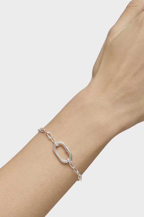 Tous bransoletka srebrna Hold Oval 1004232700 srebrny