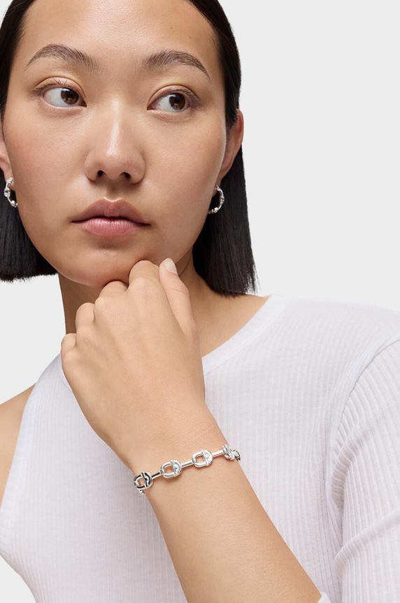 Tous bransoletka srebrna Manifesto srebrny 1004221600