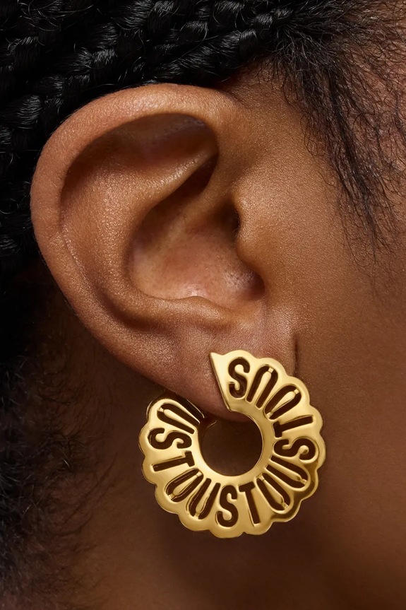 Ασημένια επιχρυσωμένα σκουλαρίκια Tous Miranda 1004249000