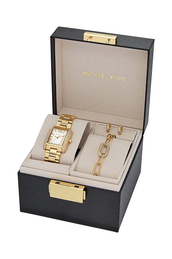 Sat, narukvica i naušnice Michael Kors MK4837SET zlatna