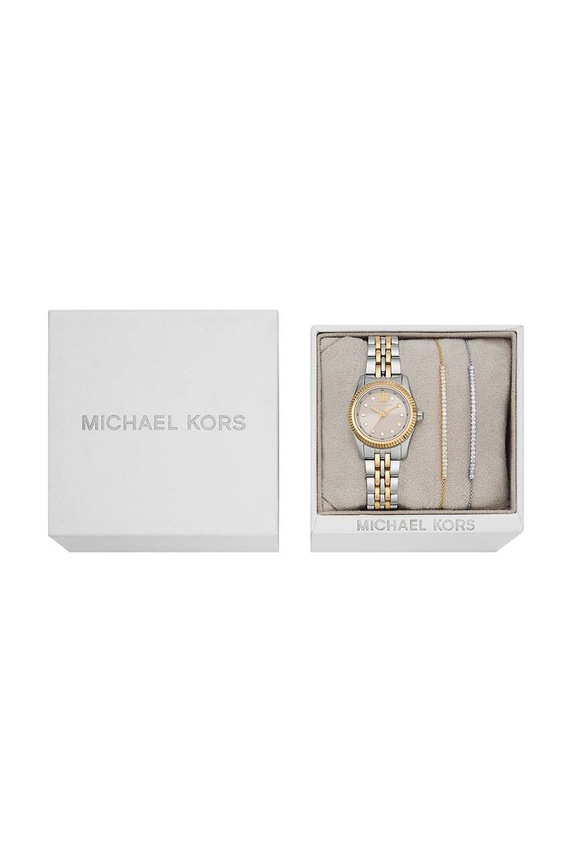 Michael Kors óra és karkötő MK4815SET ezüst