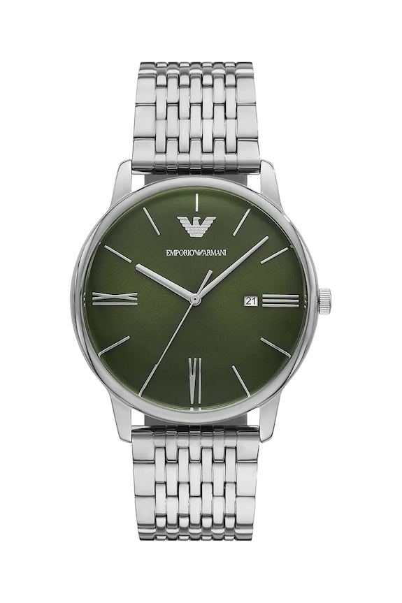 Hodinky Emporio Armani strieborná AR11644