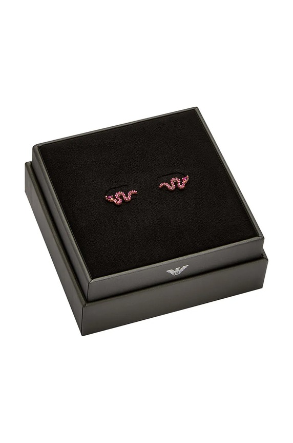 Emporio Armani orecchini in argento placcato in oro oro EG3614221