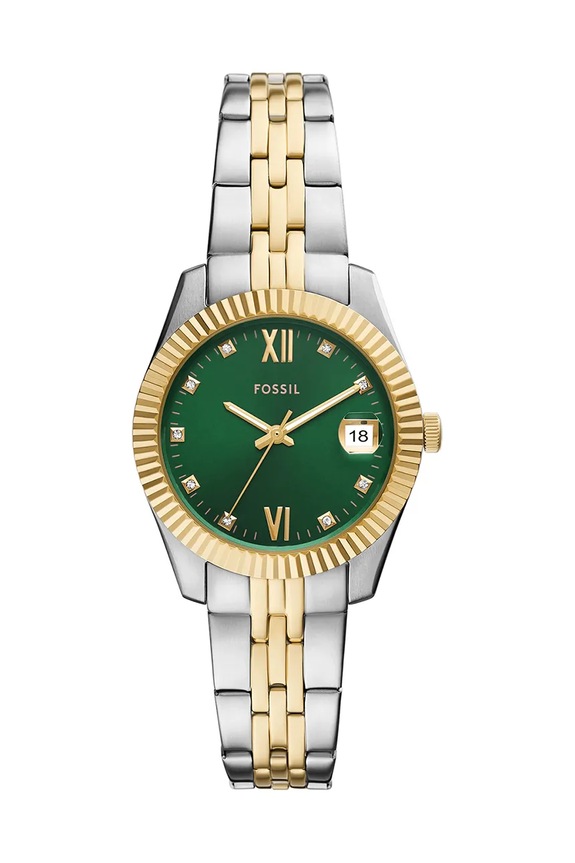 Fossil zegarek Bicolor srebrny ES5388