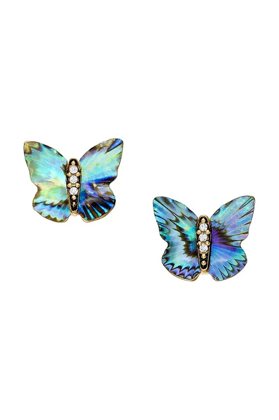 Fossil orecchini altro oro JF04813710