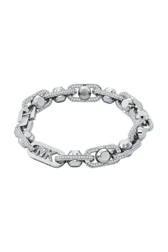Náramok Michael Kors Pavé Astor ostatné strieborná MKJ8403CZ040