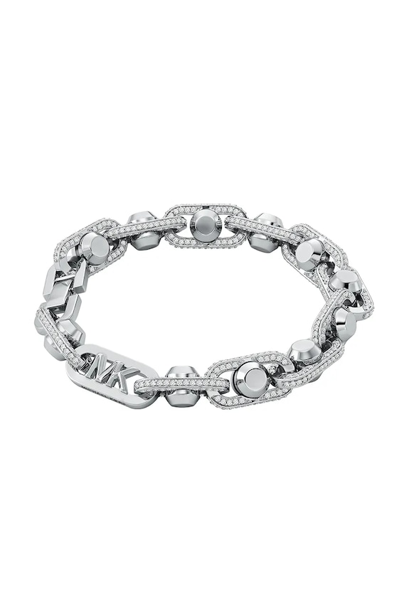 Náramok Michael Kors Pavé Astor ostatné strieborná MKJ8403CZ040