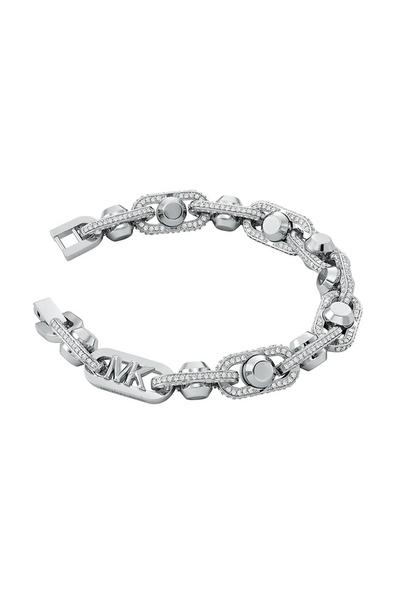 Náramok Michael Kors Pavé Astor MKJ8403CZ040 strieborná AA00
