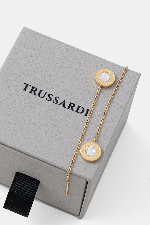 Akcesoria Trussardi kolczyki TJAXC117 złoty