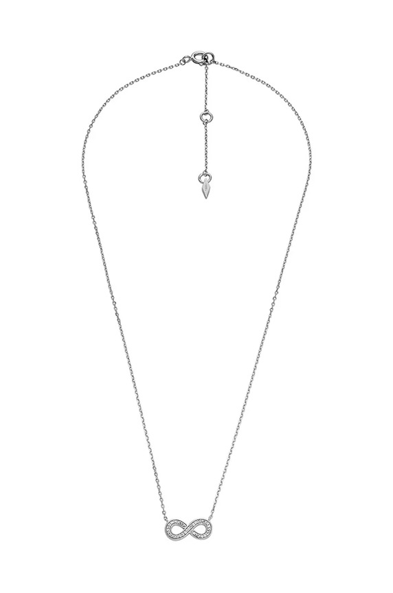 Fossil colier de argint JFS00632040 argintiu AA00