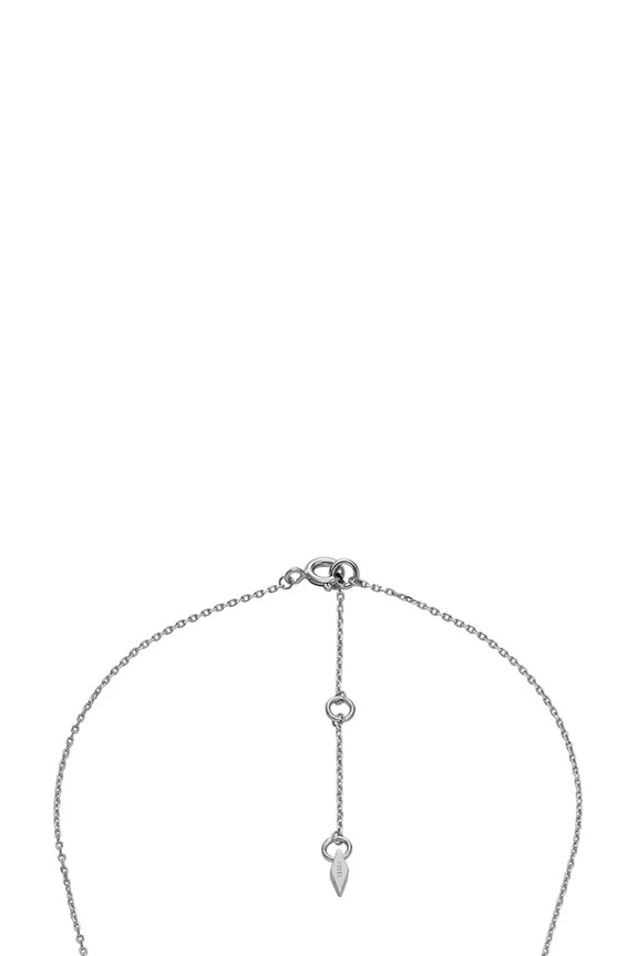 Accesorii Fossil colier de argint JFS00632040 argintiu