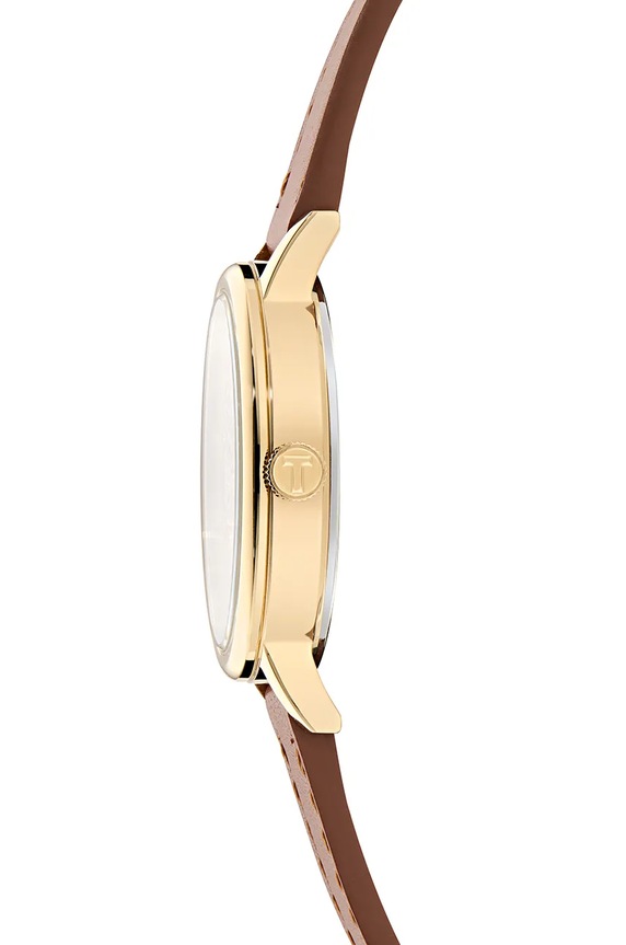 Hodinky a náramok Ted Baker BKGFW2403 béžová AA00