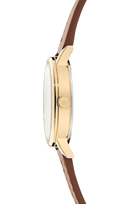 Hodinky a náramok Ted Baker BKGFW2403 béžová AA00