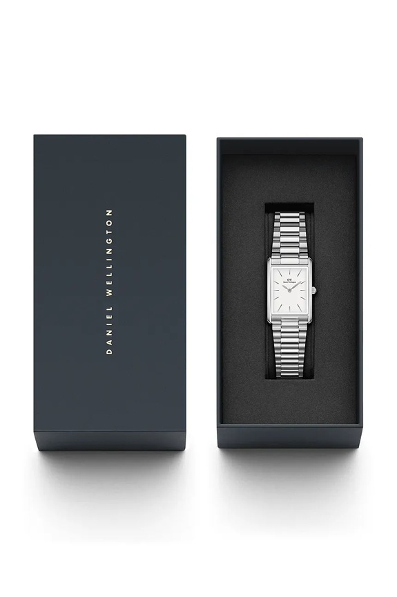 Hodinky Daniel Wellington Bound 3-Link Silver 22 stříbrná DW00100700