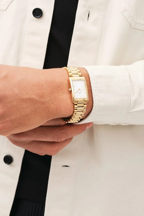 Ρολόι Daniel Wellington Bound 9-Link Gold DW00100703 χρυσαφί