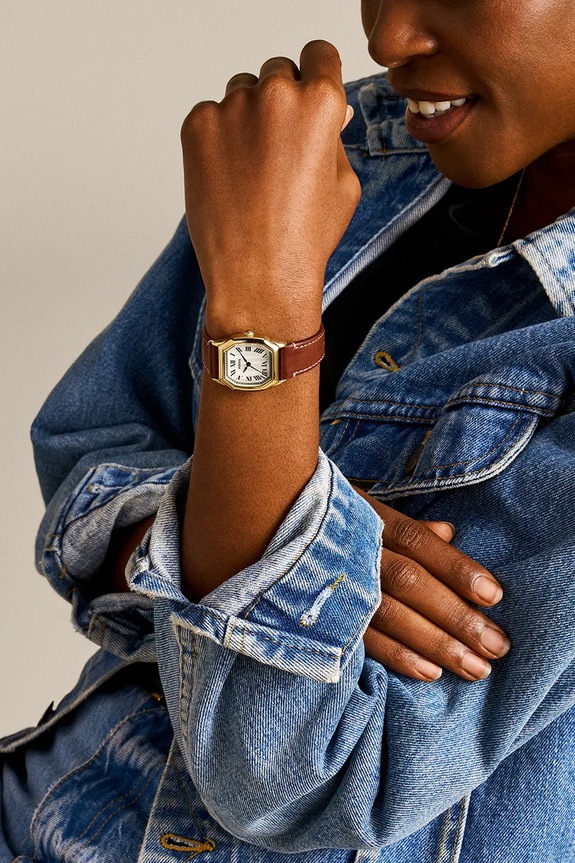 Ρολόι Fossil HARLOW καφέ ES5364