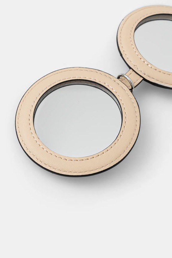 Privjesak Karl Lagerfeld IKON A1W50036 bež SS25