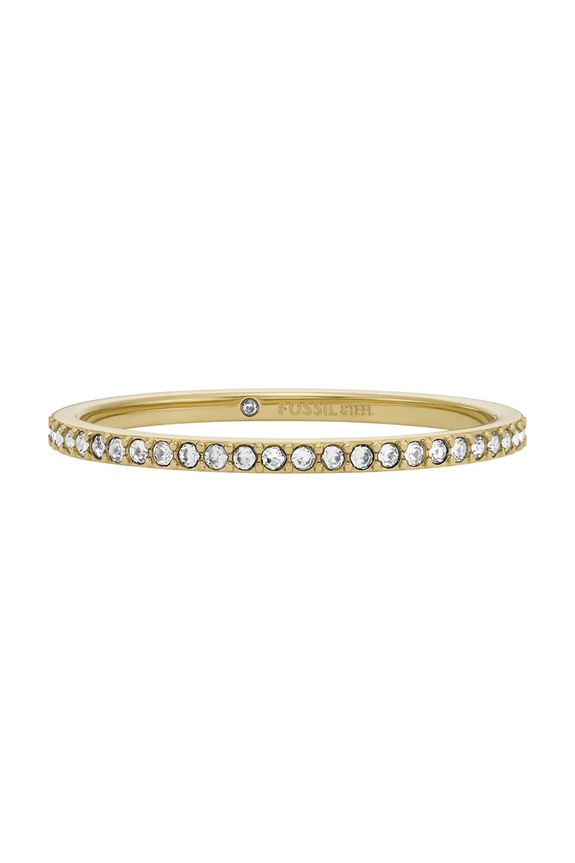 Fossil anello Ellis Pavé Glitz altro oro JF04686710