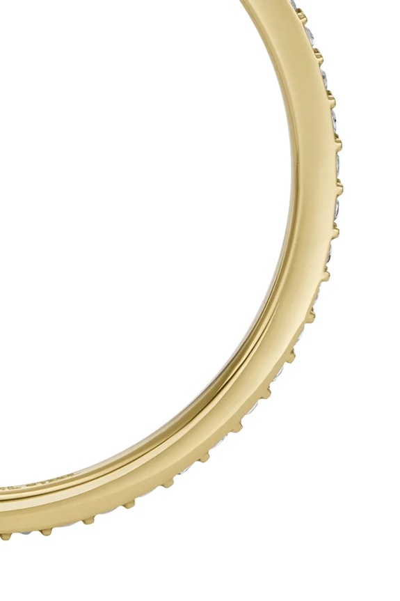 Fossil anello Ellis Pavé Glitz oro JF04686710