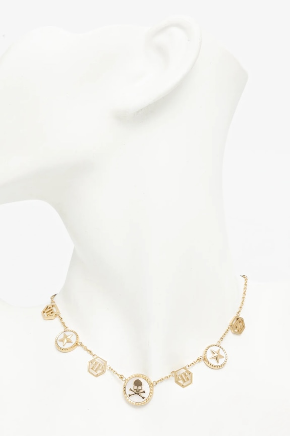 Accesorii Philipp Plein colier PJ2EA10NU aur