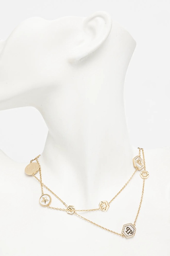 Accesorii Philipp Plein colier PJ2EA11NU aur