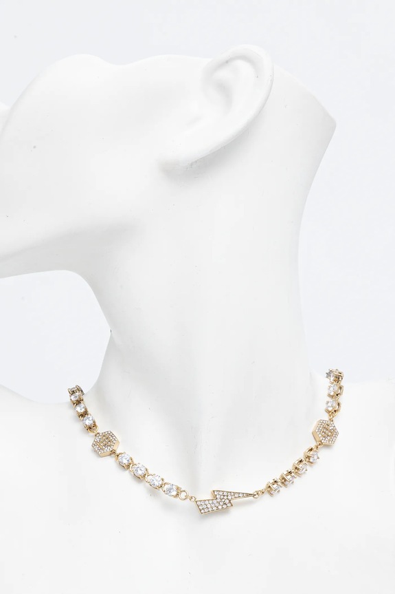 Accesorii Philipp Plein colier PJ7EA04NU aur