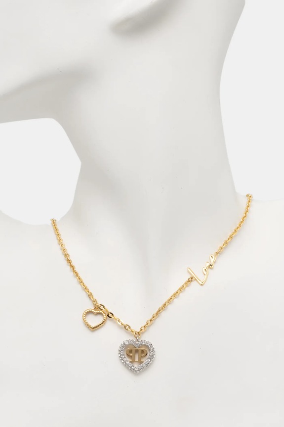 Accesorii Philipp Plein colier PJZEA05NU aur
