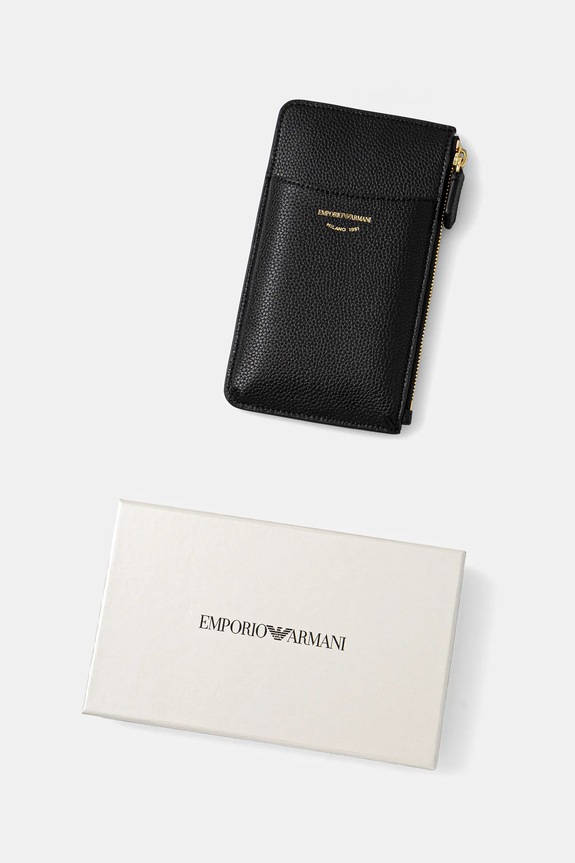 Denarnica Emporio Armani črna EW000543.AF11953.NOS