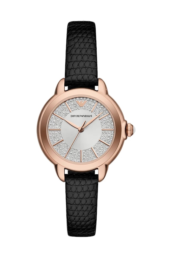 Hodinky Emporio Armani čierna AR11631