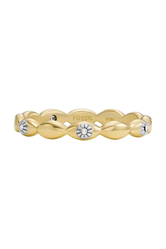 Prsteň Fossil Darčekový box zlatá JF04796710
