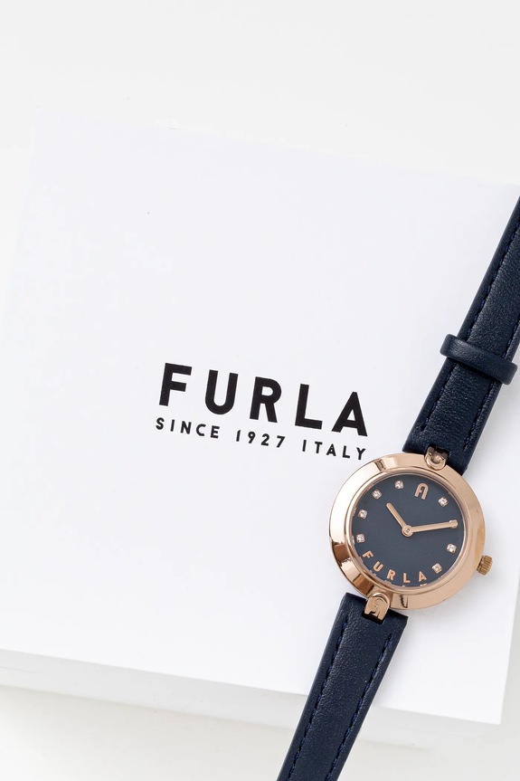 Akcesoria Furla zegarek WW00006013L3 złoty