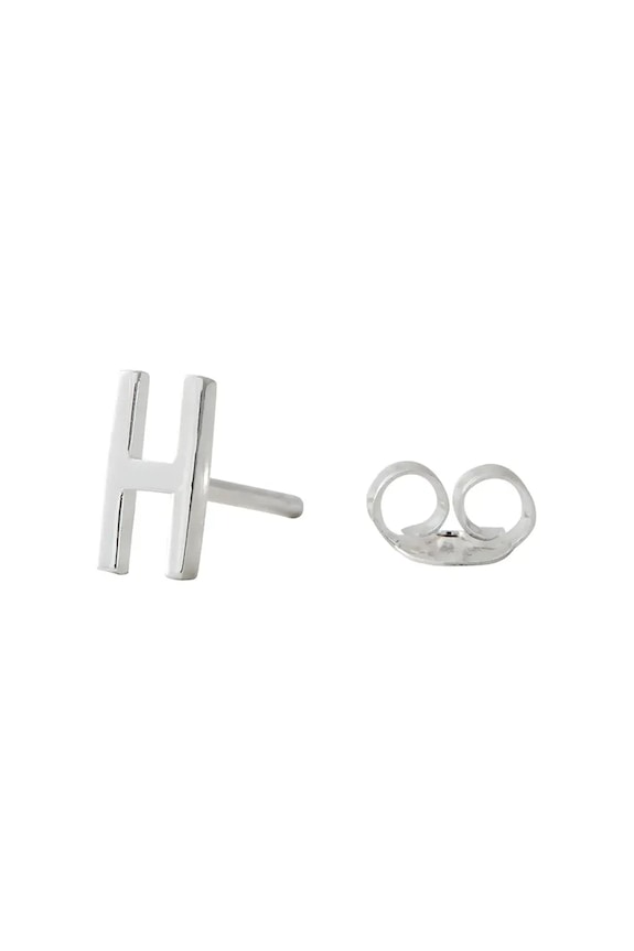 Серебряная серьга Design Letters серебро серебрянный 90401000H