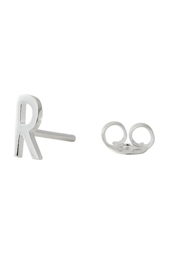 Серебряная серьга Design Letters серебро серебрянный 90401000R