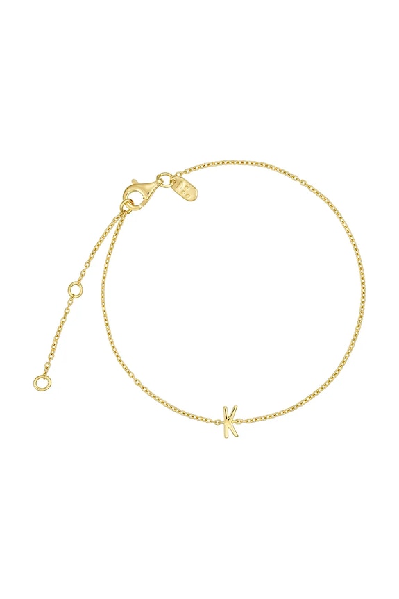 Design Letters bracciale in argento placcato in oro argento oro 90501010K