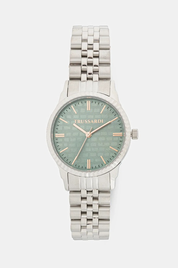 Trussardi ceas T-BENT argintiu R2453144513