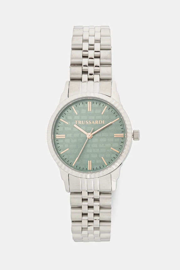 Trussardi ceas T-BENT argintiu R2453144513