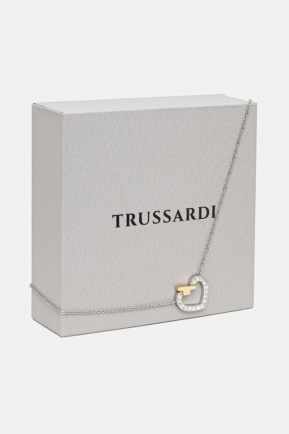 Doplnky Náhrdelník Trussardi T-LOGO TJAXC44 strieborná
