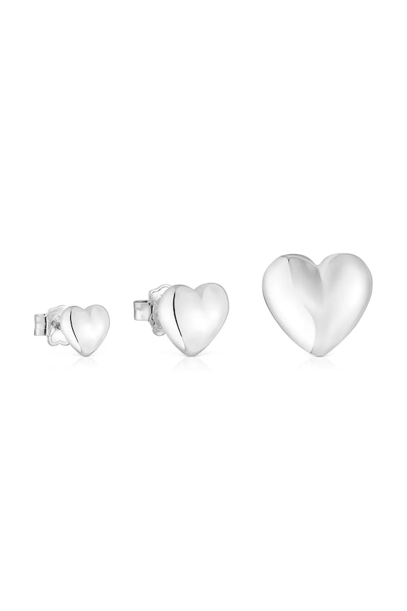 Tous cercei de argint 3-pack argint argintiu 1004326600