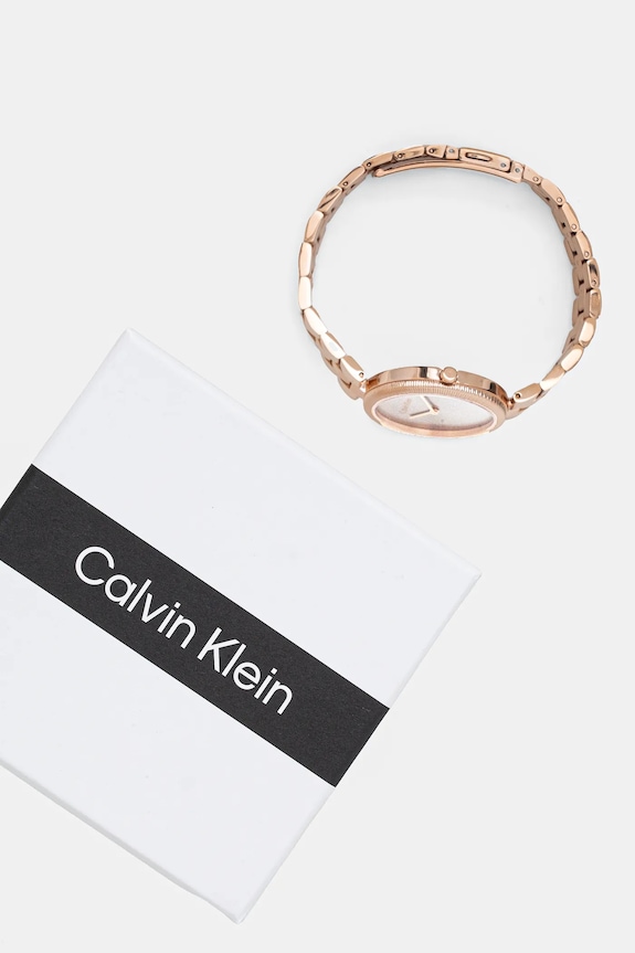 Akcesoria Calvin Klein zegarek 25100013 złoty