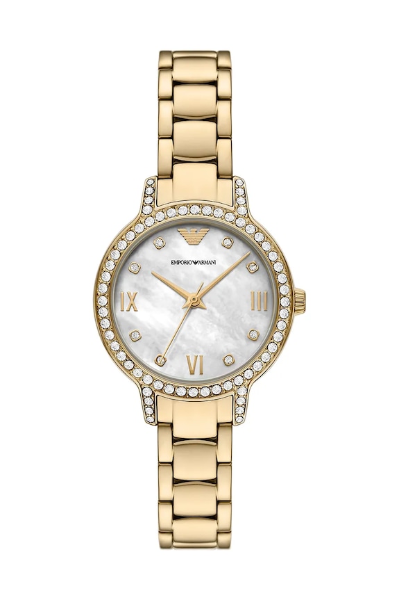 Hodinky Emporio Armani CLEO zlatá AR11652