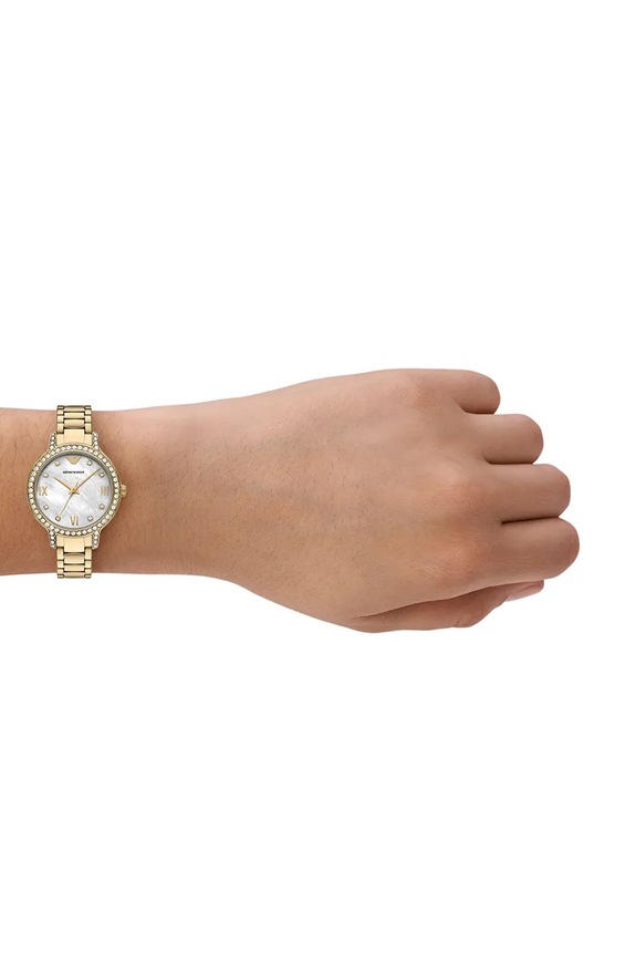 Hodinky Emporio Armani CLEO zlatá AR11652