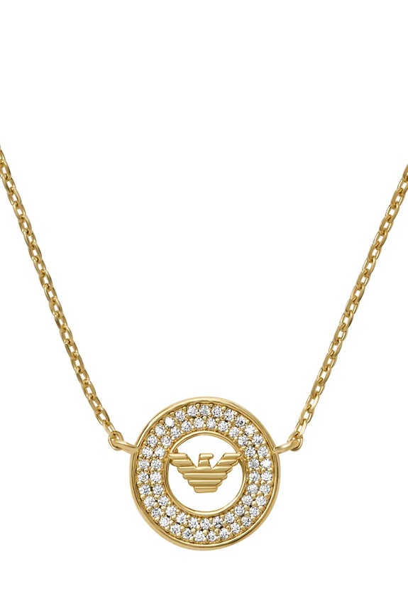 Emporio Armani ezüst nyaklánc EAGLE LOGO ezüst arany EG3628710