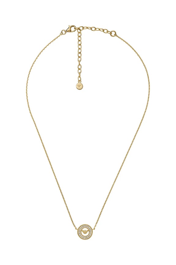 Emporio Armani ezüst nyaklánc EAGLE LOGO EG3628710 arany AA00