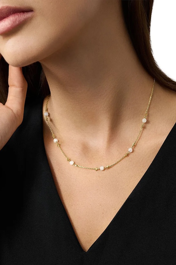 Kiegészítők Emporio Armani nyaklánc EAGLE LOGO EGS3200710 arany